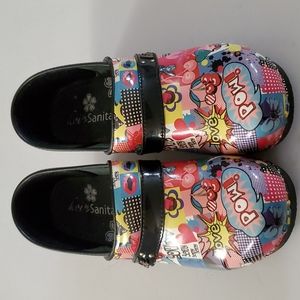 Koi by Sanita Love Pow Cherries Patchwork ClogsSize 9.5-10 / 40